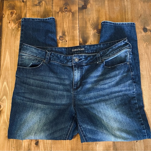 Maurices Denim - Maurices dark wash skinny jeans